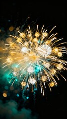 A vibrant display of