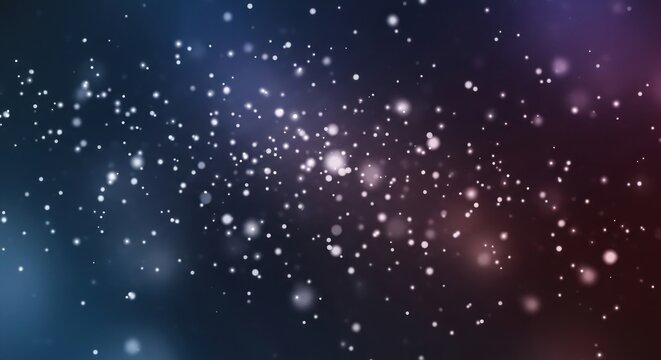 A starry night sky with twinkling stars and a crescent moon. - Powered by Adobe