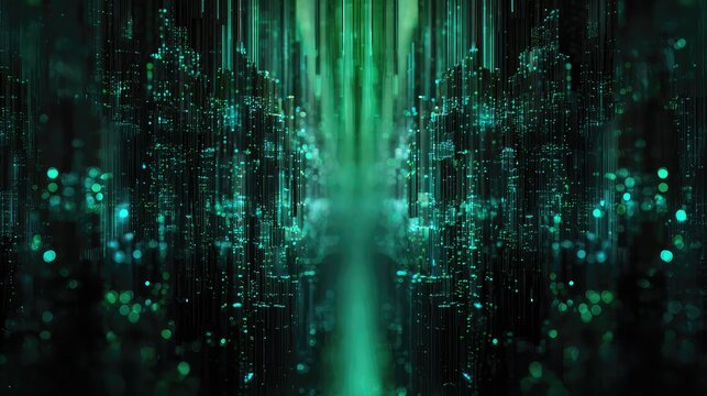 Abstract digital data streams forming a network connection