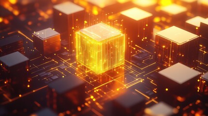 Central processing unit distributing digital data and information