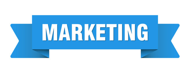 marketing ribbon isolated on transparent background. marketing ribbon