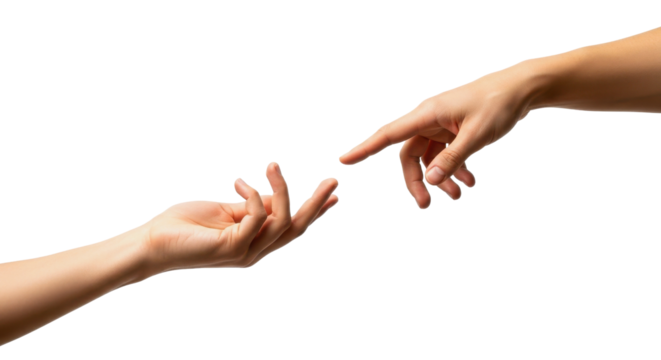 Vibrant Red and Yellow Autumn Maple Leaves Border Isolated on Clean White Background