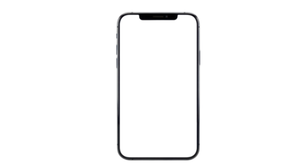 Vibrant Red and Yellow Autumn Maple Leaves Border Isolated on Clean White Background