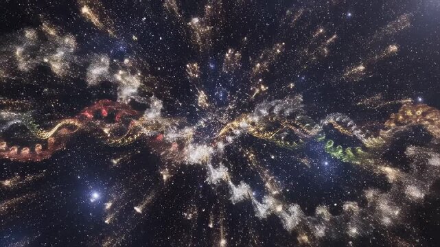 Cosmic Dance - A Journey Through Fractal Space and Time.