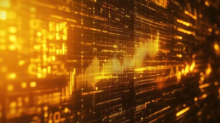 Digital data processing with financial market analytics and statistics