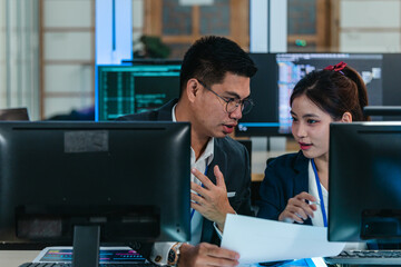 Collaborative Software Development and Code Debugging Session Between Professional Programmers