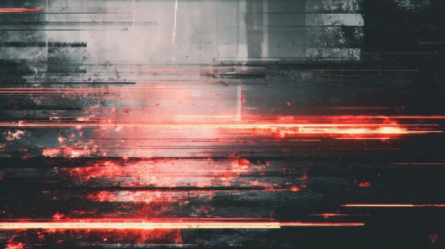 Abstract speed motion blur light trails background