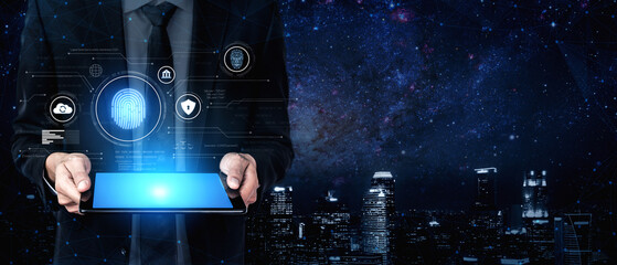 Biometric identity system using fingerprint and facial recognition to secure cloud access, protect sensitive data, and authenticate users in digital platforms Vouch