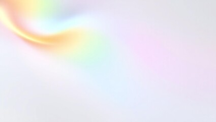 Soft pastel rainbow swirl on a light background