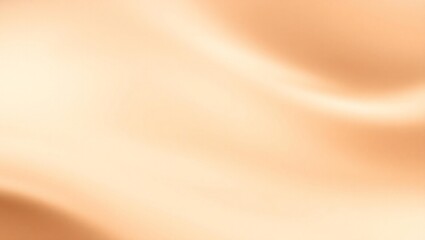 Soft flowing fabric with subtle light and shadow in warm peach tones