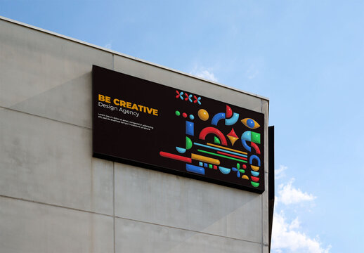 Wharehouse storefront Signage Mockup