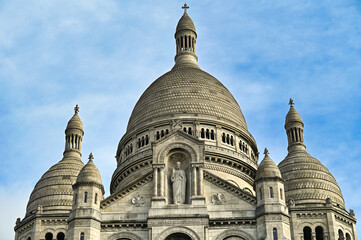 The Basilica of the Sacred Heart (Sacr&eacute;-Coeur) in Paris, France