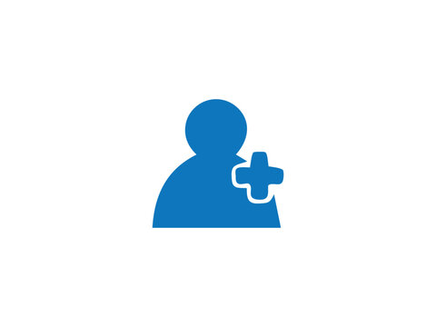 Friend add user icon and illustration design vector design 