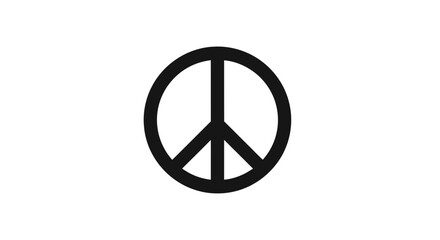 Universal symbol of peace and harmony, a timeless icon representing unity and global understanding for powerful messaging