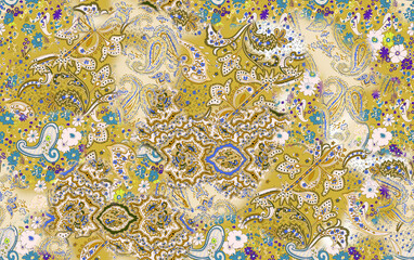 Abstract colored paper. Colored paint stains isolated on white background