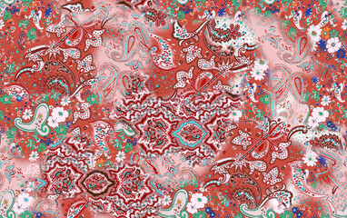 Abstract colored paper. Colored paint stains isolated on white background