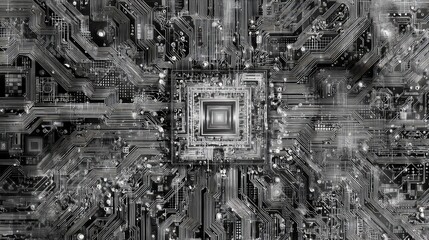 Central processing unit integrating digital circuit pathways