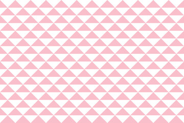 Pink color triangle geometric pattern for background