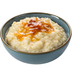 Rice Pudding on transparent background