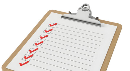 Checklist with Red Check Marks A Detailed View of Tasks and Progress - Whisk_4187f939810aca09ca1499f1b8d2d000dr