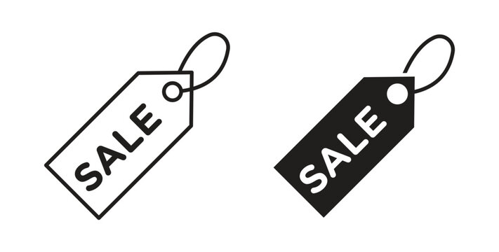 Sale icon Isolated flat vector in outline collection on white background