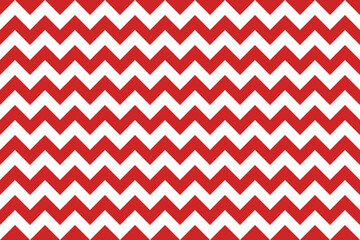 Firebrick and white color Zig zag seamless pattern.