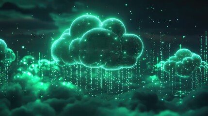 Abstract cloud computing data transfer across networks