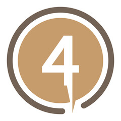 Naklejka premium Numbers Power The World's Math