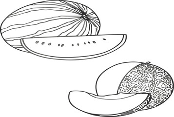 Black and white line art illustration of a diverse business team, 