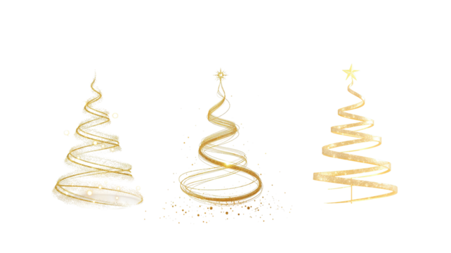 Golden spiral tree png