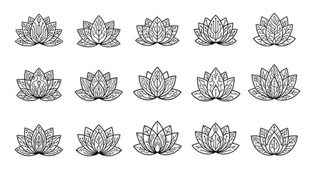 Discover modern lotus flower designs blending nature's elegance with intricate digital circuit patterns, perfect for tech and wellness branding