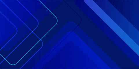 Abstract blue background. Modern simple blue geometric design. Minimal shapes. Suit for booklet, brochure, banner, poster, website, flyer, cover, corporate, backdrop.Vector Illustration