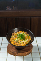 Japanese food, donburi, rice, delicious, fried, asian food