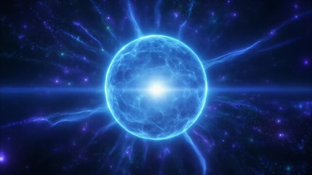 Radiant energy sphere in deep cosmos