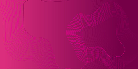 Modern hexagon lines on light mesh red an pink background. Simple and modern concept abstract background. Geometric stripe line art design for poster, brochure, cover, website, header, web banner .