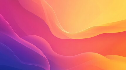 Fototapeta premium Abstract flowing wave gradient creating smooth modern background
