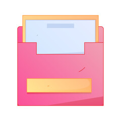 Mobile Payment Digital Currency Red Packet Credit Card Finance Economy Gradient Flat Vector Illustration Wealth Management Asset
