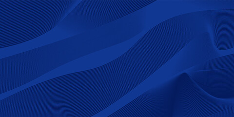 Premium background design with diagonal dark blue line pattern. Vector horizontal template for digital lux business banner, contemporary formal invitation, luxury voucher, prestigious gift certificate