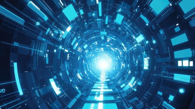 Digital tunnel connecting global data and information networks