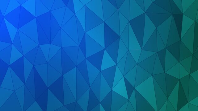 Abstract gradient background with rounded shapes and flower-like elements in shades of pink and blue.