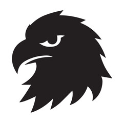 Majestic eagle in flight with bold lines