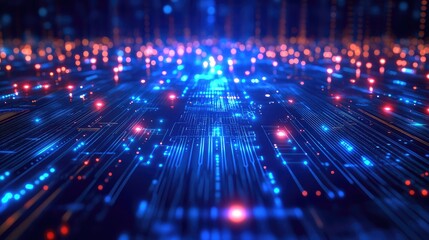 Circuit board technology processing digital data communication
