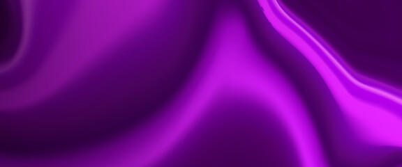 Fototapeta premium Vibrant purple abstract vector background with smooth flowing curves and glowing neon accents, creating a modern, energetic, and futuristic visual style.