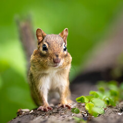 Close-Up Chipmink