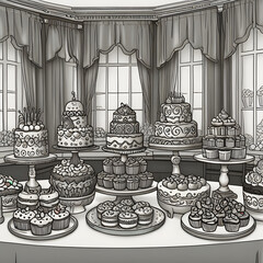 Sweet Treats Art Collection &ndash; Full Color Edition