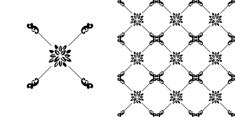 Minimal Decorative Seamless Background