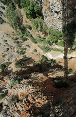 Les gorges d'Aradaina près d'Anopoli dans les Sfakia en Crète