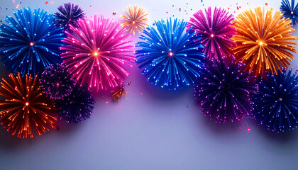 Vivid Bursts of Light