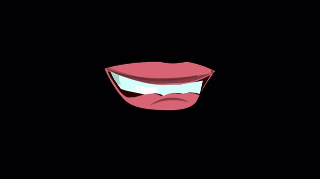 Cartoon Character Mouth Lip Sync On Green Screen 2D Animation | loopable animation lip sync | female, male, cartoon lip sync | speaking mouth lip | cartoo2D Cartoon Mouths Lip sync Bundle Video Pack, 