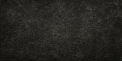 Obraz premium Dark gray vintage textured paper backdrop with black grunge surface and rough concrete wall pattern